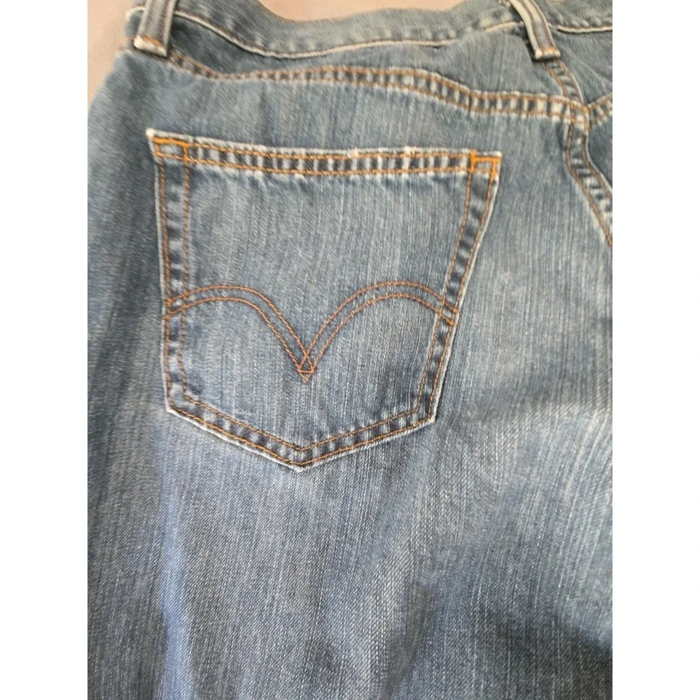 Levis 559 Jeans Mens 34x32 Medium Wash Blue Relaxed Straight Denim 34 x 32